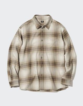 Uniqlo + Cotton Flannel Shirt