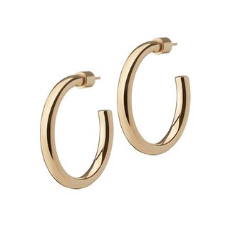 Jennifer Fisher + Lilly 10k-Gold-Plated Mini Hoop Earrings