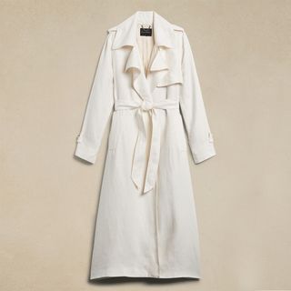 Banana Republic + Silvia Linen Trench Coat