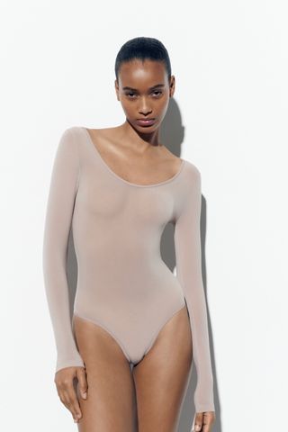 Zara + Seamless Stretch Bodysuit