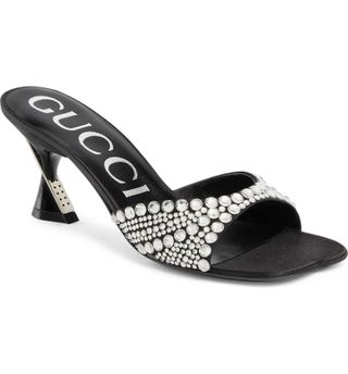 Gucci + Galactica Crystal Embellished Sandal