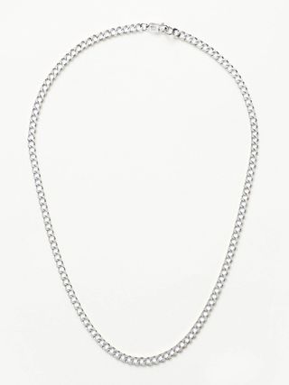 Missoma + Lucy Williams Flat Curb Chain Necklace