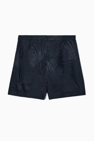 COS + Silk-Blend Jacquard Shorts