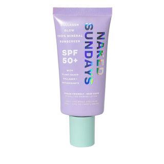 Naked Sundays + 100% Mineral Collagen Glow Perfecting Priming Lotion SPF50+