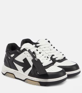 Off-White + Out Of Office Leather Sneakers