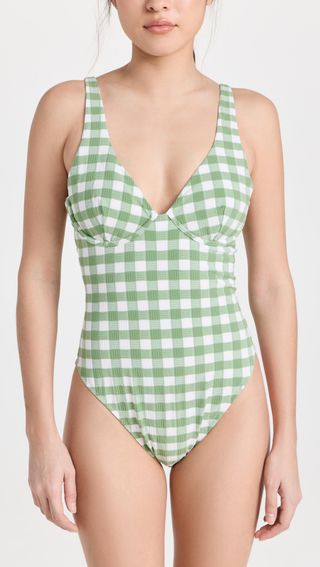 Madewell + Taylor Underwire One Peice Swimsuit