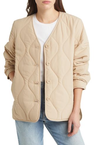 Cos + Quilted Liner Jacket