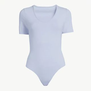 Free Assembly + U-Neck Bodysuit With Short Sleeves