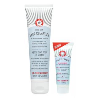 First Aid Beauty + Pure Skin Face Cleanser Bundle