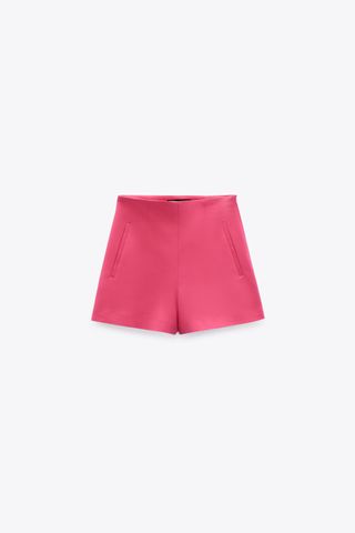 Zara + High-Waisted Shorts