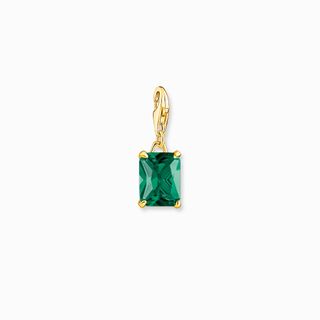Thomas Sabo + Emerald Green Stone Charm