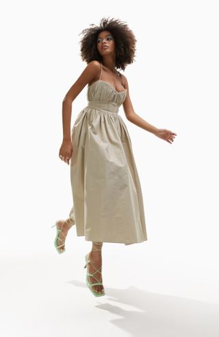 ASOS Design + Structured Cotton Dress