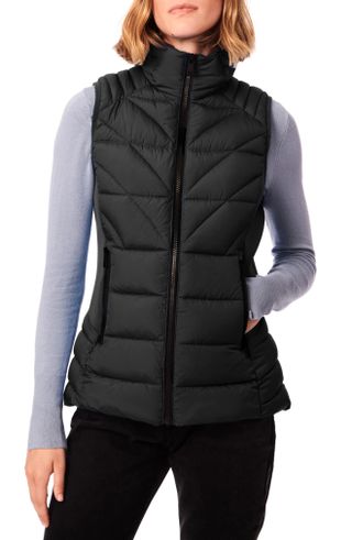 Bernardo + Water Resistant Packable Puffer Vest