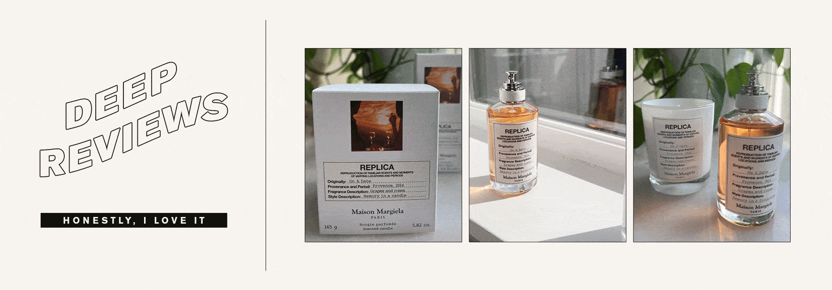 Reviewed: Maison Margiela's Replica On a Date Fragrance | Who What Wear