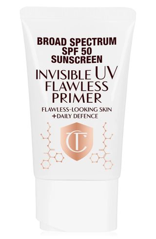 Charlotte Tilbury + Invisible UV Flawless Poreless Primer Broad Spectrum SPF 50