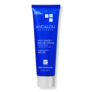 Andalou Naturals + Deep Hydration Daily Shade + Blue Light Defense SPF 30