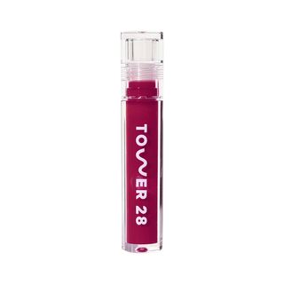 Tower 28 Beauty + ShineOn Lip Jelly Non-Sticky Gloss in Wild