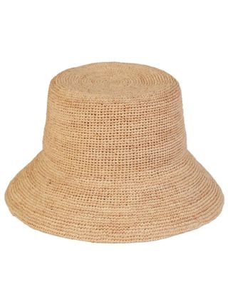 Lack Of Color + Neutral The Inca Raffia Bucket Hat