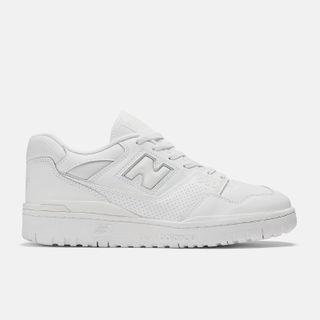 New Balance + New Balance 550 Trainers in White and Grey