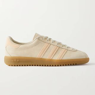 Adidas + Bermuda Leather-Trimmed Suede Sneakers
