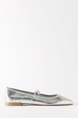 Zara + Ballet Flats With Bow