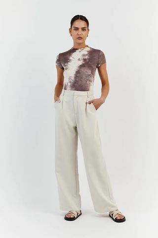 DISSH + Coco Mauve Tie Dye Cap Sleeve Top