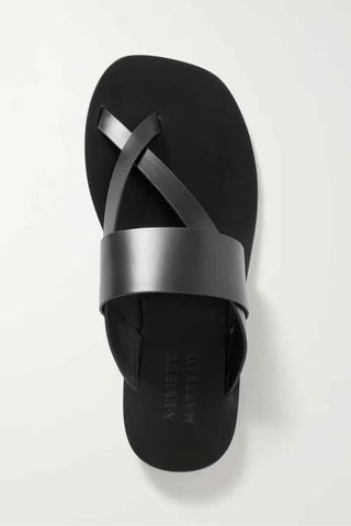 A Emery + Silba Leather Sandals