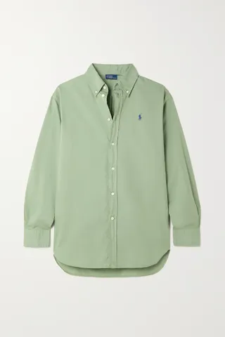 Polo Ralph Lauren + Cotton-Chambray Shirt