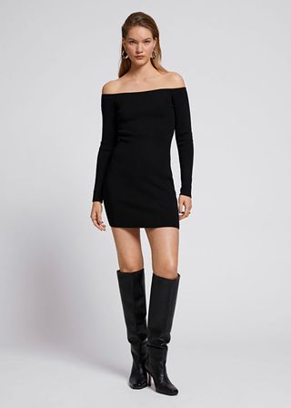 & Other Stories + Fitted Mini Dress