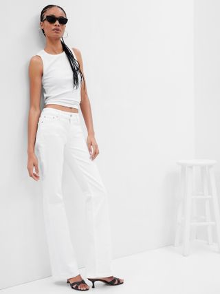 Gap + Low Rise '70s Flare Jeans with Washwell