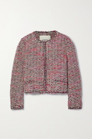Isabel Marant + Pully Wool-Blend Tweed Jacket