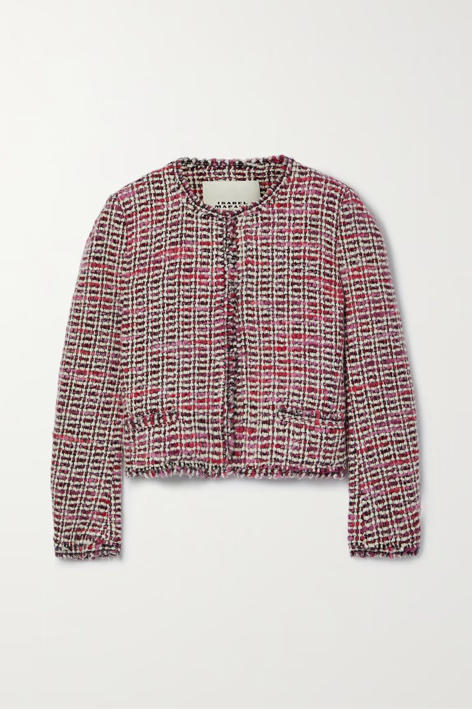Isabel Marant + Pully Wool-Blend Tweed Jacket