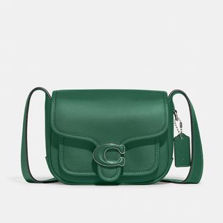 Coach + Tabby Messenger 19 in Bright Green