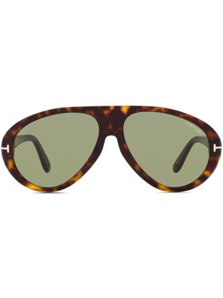 Tom Ford + Tortoiseshell-Effect Sunglasses