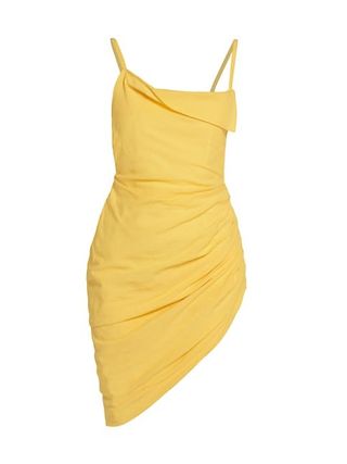 Jacquemus + La Robe Saudade Draped Mini Dress