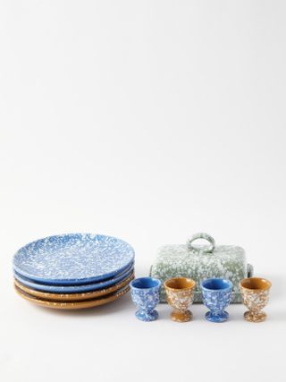 The Conran Shop + Splatter Ceramic Breakfast Set