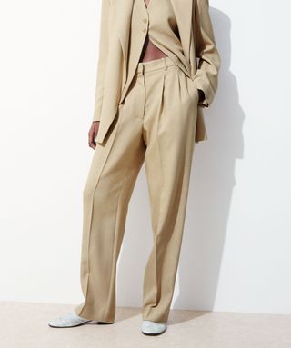 COS Atelier + Pleated Tailored Trousers