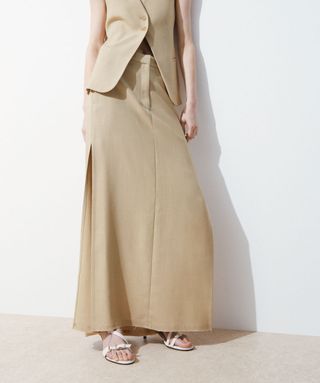 COS Atelier + High-Slit Maxi Pencil Skirt