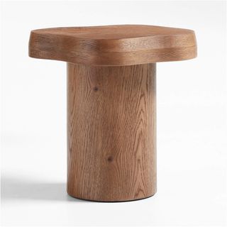 Renwil + Winslow Oak Wood Side Table by Jake Arnold