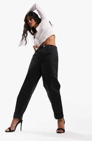 Asos Design + Relaxed Mom Jeans