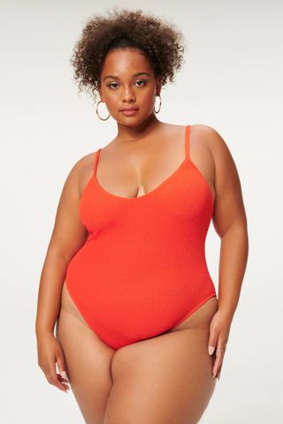 Good American + Always Fits One-Piece Swimsuit