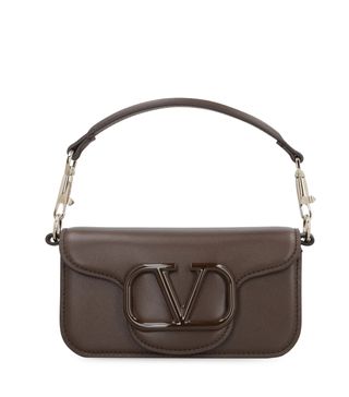 Valentino Garavani + Locò Leather Shoulder Bag