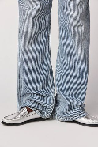 G.H. Bass + Whitney Metallic Loafers