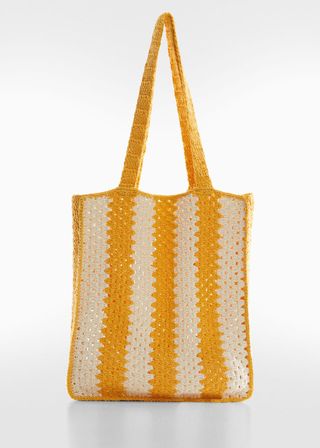 Mango + Bucket Crochet Bag