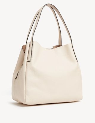 M&S Collection + Leather Tote Bag