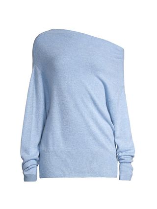 Brochu Walker + Lori Off-The-Shoulder Cashmere Sweater