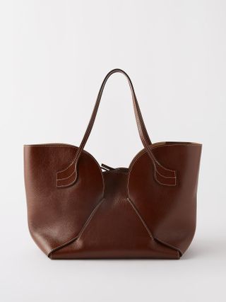 Hereu + Sepal Large Leather Tote Bag