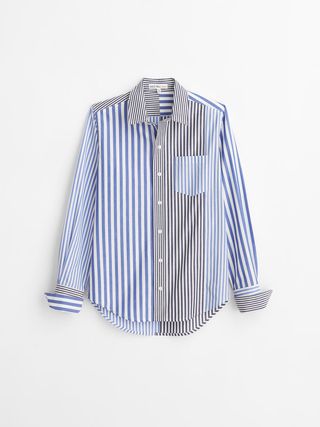 Alex Mill + Wyatt Shirt in Mixed Stripe