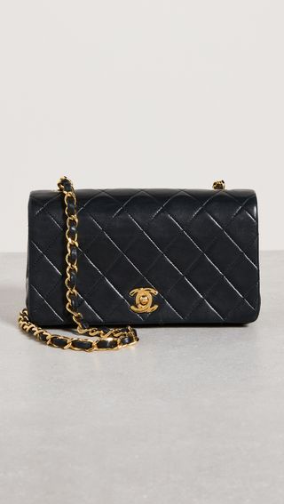 Chanel + Black Flap Bag