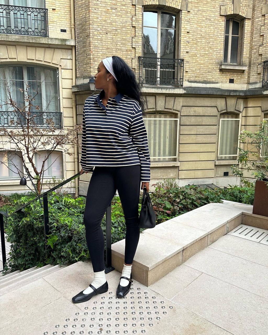 How to Wear Flat Mary Janes With Leggings, Skirts, and Jeans Who What